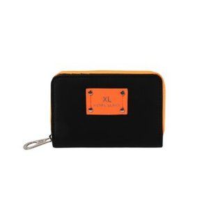 Black and orange small wallet | XL